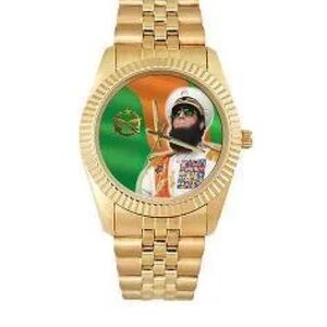 THE DICTATOR OFFICIAL MOVIE PROMO GOLD WRIST WATCH SACHA BARON COHEN